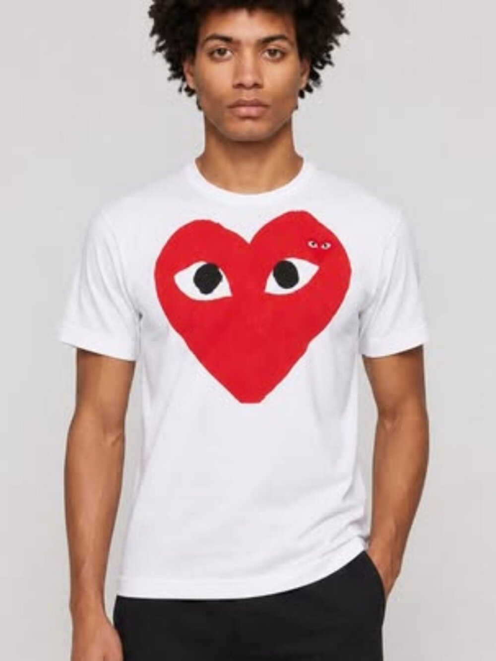 Comme des Garçons PLAY Big Red Heart T-Shirt Men's Size L